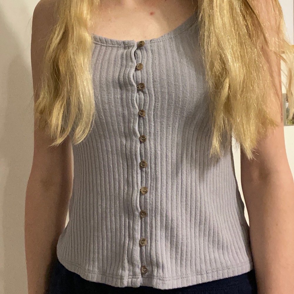 American Eagle Purple Tank Top